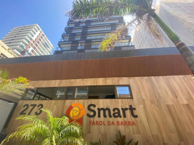 Smart Farol Da Barra - Vista Mar Com Varanda Arejada Apartamento *